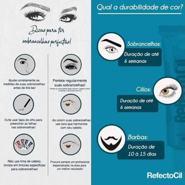 Oxidante Para Tintura de Sobrancelhas Refectocil 3% 10Vol. 100ml - Imagem 3