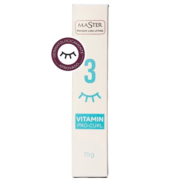 Passo 3 Master Vitamin Pro Curl 15g - Passo 3 Lash Lifting Master