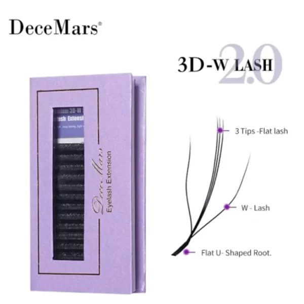 Cílios Decemars W 3D 2.0 0,07D