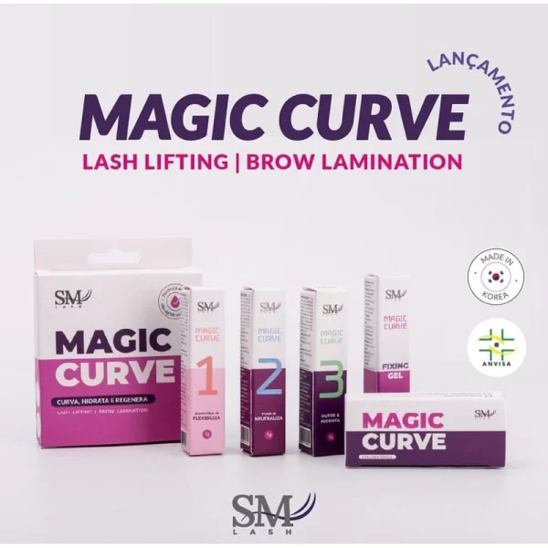 KIT LASH LIFTING E BROW LAMINATION SM LASH MAGIC CURVE