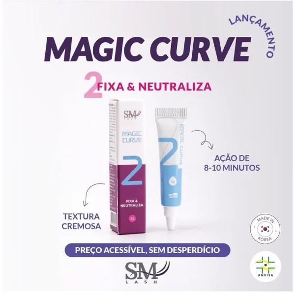 KIT LASH LIFTING E BROW LAMINATION SM LASH MAGIC CURVE - Imagem 4