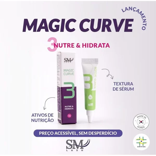 KIT LASH LIFTING E BROW LAMINATION SM LASH MAGIC CURVE - Imagem 5