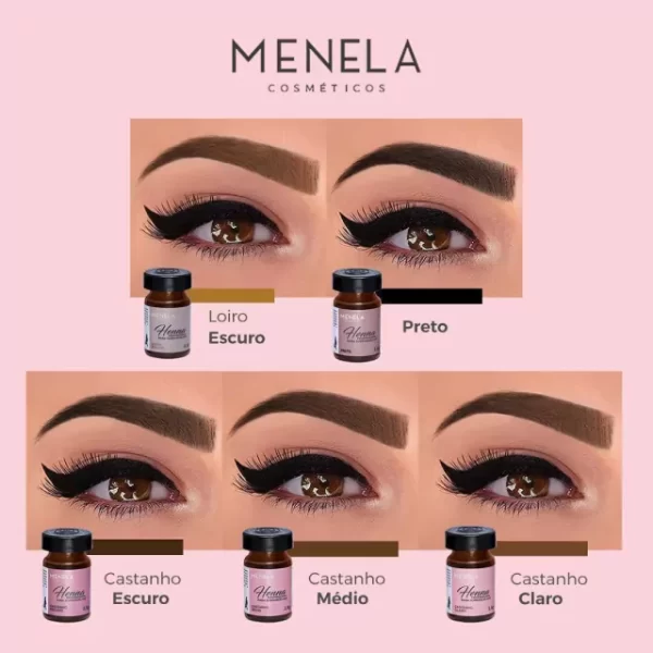 Henna Menela 2,5g + Fixador - Imagem 4