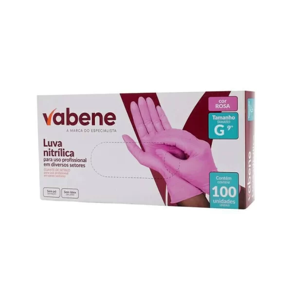 Luvas Nitrilicas Vabene - 100 Unidades - Imagem 2